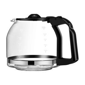 12 Cup Glass Replacement Carafe (Color: Black)